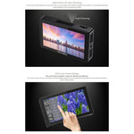 FEELWORLD LUT5 5.5インチ 超高輝度3000nit タッチスクリーン DSLRカメラ用フィールドモニター、LUT5