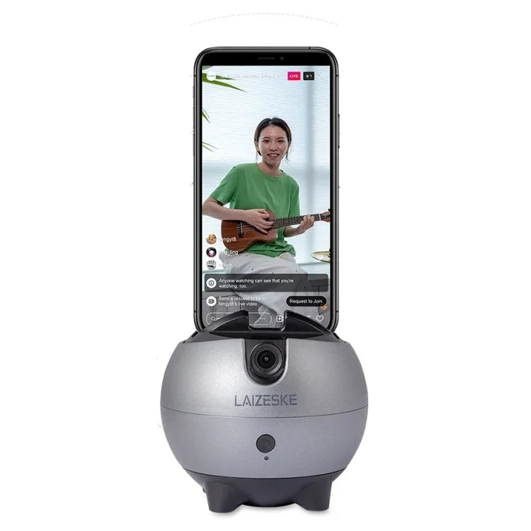 LAIZESKE LA8 スマートロボットカメラマン 360度自動追尾スマホホルダー、LA8
