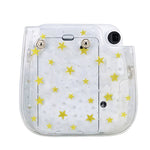 Stars Crystal PVC ハードケース カメラバッグ ショルダーストラップ付き FUJIFILM Instax Mini 11用、透明