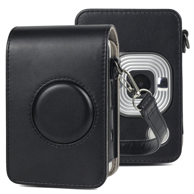 フルボディカメラ レトロ PUレザーケース バッグ ストラップ付き FUJIFILM instax mini Liplay用、FUJIFILM instax mini Liplay用