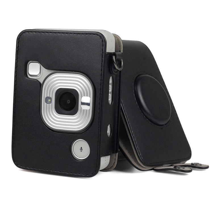フルボディカメラ レトロ PUレザーケース バッグ ストラップ付き FUJIFILM instax mini Liplay用、FUJIFILM instax mini Liplay用
