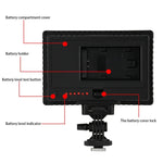 HD-160 ホワイトライト LED ビデオライト カメラ装着用撮影補助光 Canon、Nikon、DSLRカメラ用 3枚フィルタープレート付き、HD-160