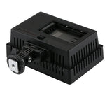 HD-160 ホワイトライト LED ビデオライト カメラ装着用撮影補助光 Canon、Nikon、DSLRカメラ用 3枚フィルタープレート付き、HD-160