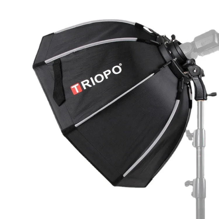 TRIOPO KS2-55 55cm 高速装着スピードライト用オクタゴンパラボリックソフトボックスディフューザー、KS2-55