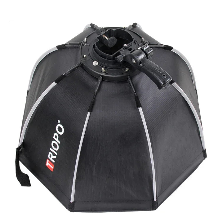 TRIOPO KS2-55 55cm 高速装着スピードライト用オクタゴンパラボリックソフトボックスディフューザー、KS2-55