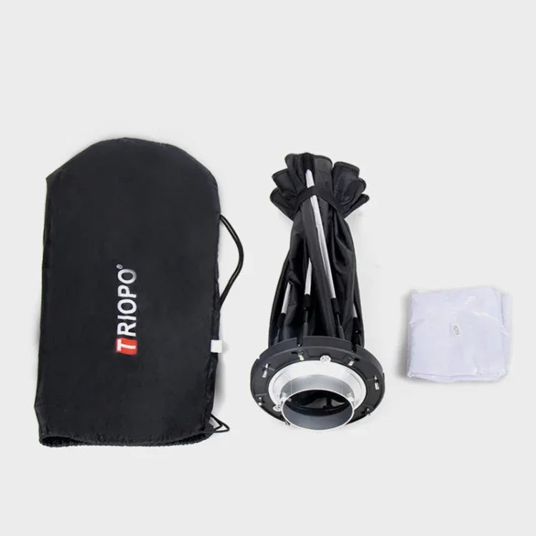 TRIOPO K2-55 55cm スピードライトフラッシュ オクタゴンパラボリックソフトボックス ボーエンスマウント ディフューザー, K2-55