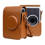 縦型 全身カメラ PUレザーケース ストラップ付き FUJIFILM instax mini Evo用, FUJIFILM instax mini Evo 縦型用