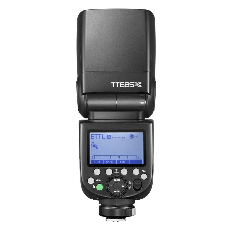 Godox TT685II-C 2.4GHz ワイヤレス TTL HSS 1/8000秒 フラッシュスピードライト Canon用, Canon用 TT685II-C