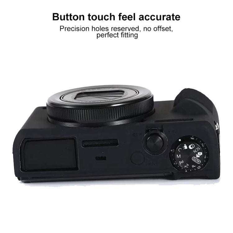 Canon PowerShot G7 X Mark III / G7X III / G7X3用 ソフトシリコン保護ケース