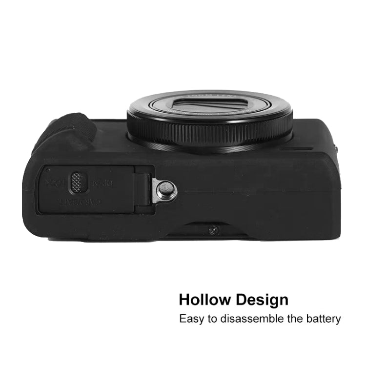 Canon PowerShot G7 X Mark III / G7X III / G7X3用 ソフトシリコン保護ケース