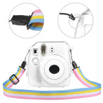 FUJIFILM instax mini 9 / mini 8+ / mini 8用ストラップ付き保護クリスタルシェルケース, FUJIFILM instax mini 9用