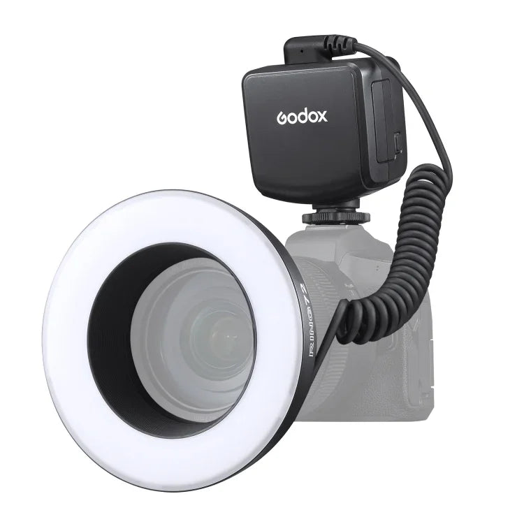 Godox Ring72 マクロリング 48 LEDフラッシュライト 8サイズアダプターリング付き, Ring72
