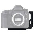 縦撮りクイックリリースLプレートブラケットベースホルダー Canon 5D Mark III用、Canon 5D Mark III対応