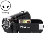 16倍デジタルズーム HD 1600万画素 ホーム・トラベル DVカメラ、AUプラグ、AUプラグ