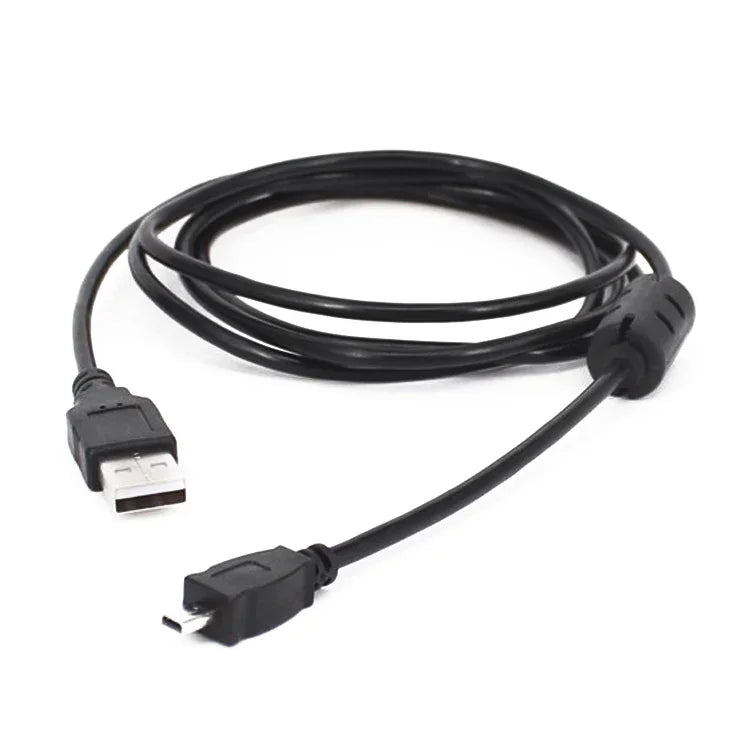 5本セット 1.5m ミニ8ピンUSBからUSB 2.0データ充電ケーブル ニコンD5100 / D610用 ミニ8ピンUSB
