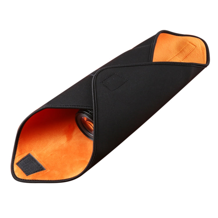 百折り布 写真撮影用カメラ一眼レフインナー レンズバッグ 厚手包み布＋ベルベット、サイズ：40x40cm、サイズ：40x40cm