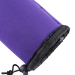 4個セット ネオプレン製一眼レフカメラレンズキャリングバッグ ポーチ カラビナ付き、サイズ：10x22cm、10x14cm、10x18cm、8x10cm、4サイズ