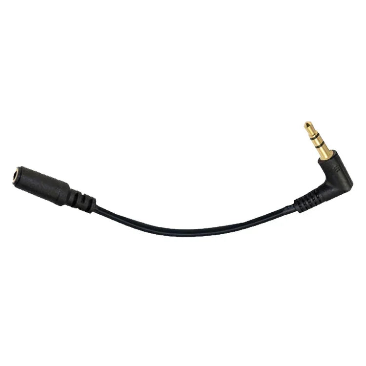 5個セット 13cm L字型 3.5mm オーディオ オス-メス PCカメラマイクアダプターケーブル L字型 3.5mm