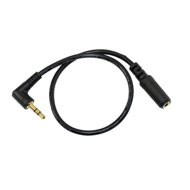 5個セット 13cm L字型 3.5mm オーディオ オス-メス PCカメラマイクアダプターケーブル L字型 3.5mm