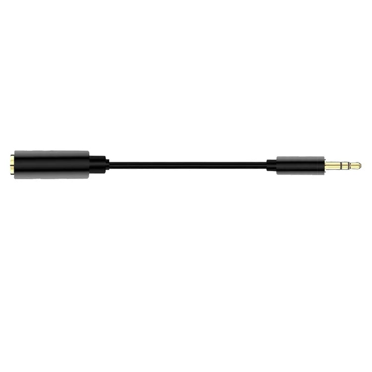 5個セット 13cm 金属製 3.5mm オーディオ 4極メス-3極オス マイクアダプターケーブル 4極から3極アダプターケーブル