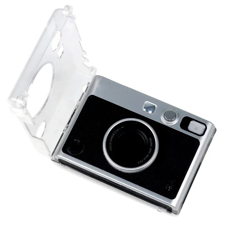 FUJIFILM Instax mini EVO用 ストラップ付き保護クリスタルシェルケース FUJIFILM Instax mini EVO対応