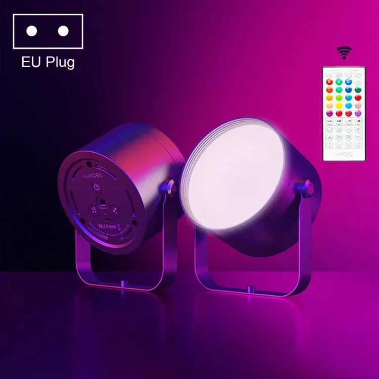LUXCEO Mood2 RGB アトモスフィア フィルライト デスクトップ リズムピックアップランプ リモコン付き