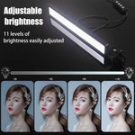 LUXCeO WS66 USB LED ライブビデオライト 2500K-9000K バイカラー ノートパソコン会議用補助光, WS66