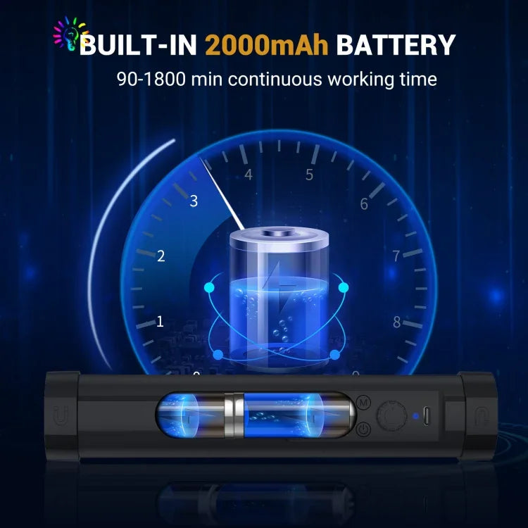 LUXCeO P100 RGB 写真・ビデオ用ライトスティック ハンドヘルド補助光 リモコン付き, P100