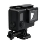GoPro HERO4 ABSスケルトンハウジング保護ケースカバー バックル付きベーシックマウント＆リードスクリュー対応、HERO4用