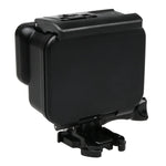 GoPro HERO6 / 5用 2-in-1 タッチスクリーンバックカバー＋45m防水ハウジング保護ケース（装着時レンズ分解必要） バックル付きベーシックマウント＆リードスクリュー、レンズ分解必要