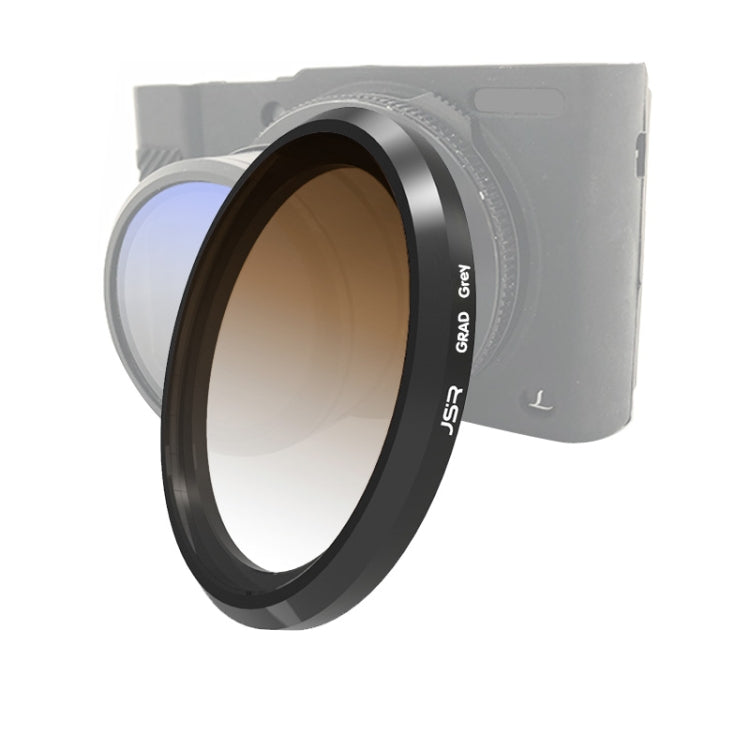 JSR グラデーションカラーレンズフィルター Panasonic LUMIX LX10用 グラデーションスモークフィルター、グラデーションオレンジフィルター、グラデーショングレーフィルター、グラデーショングリーンフィルター、グラデーションパープルフィルター、グラデーションレッドフィルター、グラデーションイエローフィルター、グラデーションブルーフィルター