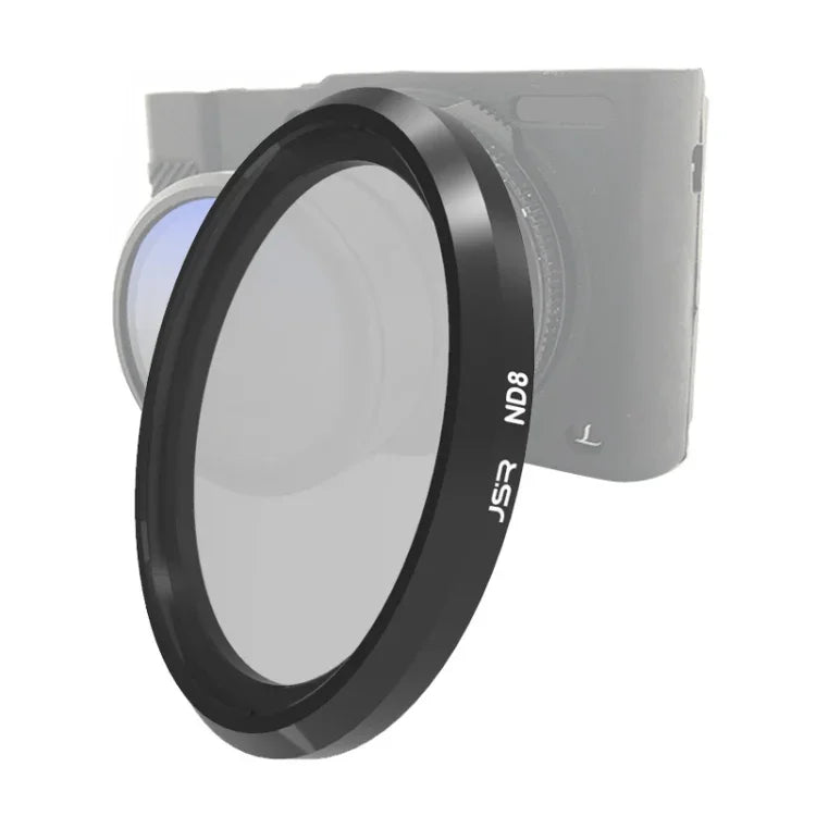 Panasonic LUMIX LX10用 JSR ND8 レンズフィルター、ND8フィルター