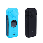 Insta360 ONE X2用フルボディ防塵シリコンケース レンズカバー付き、2