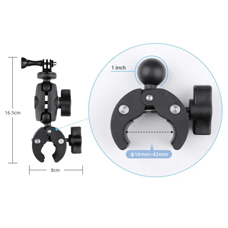 360 Rotation Adjustable Action Camera Clamp Plier Base Holder, Plier Base Holder