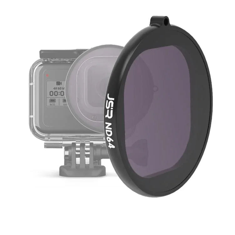 JSR 丸型ハウジング ND64 レンズフィルター GoPro HERO8 Black用, ND64 レンズ