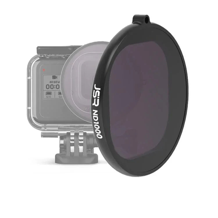 JSR 丸型ハウジング ND1000 レンズフィルター GoPro HERO8 Black用, ND1000 レンズ