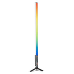 LUXCeO Mood1 85cm RGB カラフルな雰囲気リズム LEDスティック ハンドヘルド ビデオ写真用補助光 三脚付き、85cm 三脚付き