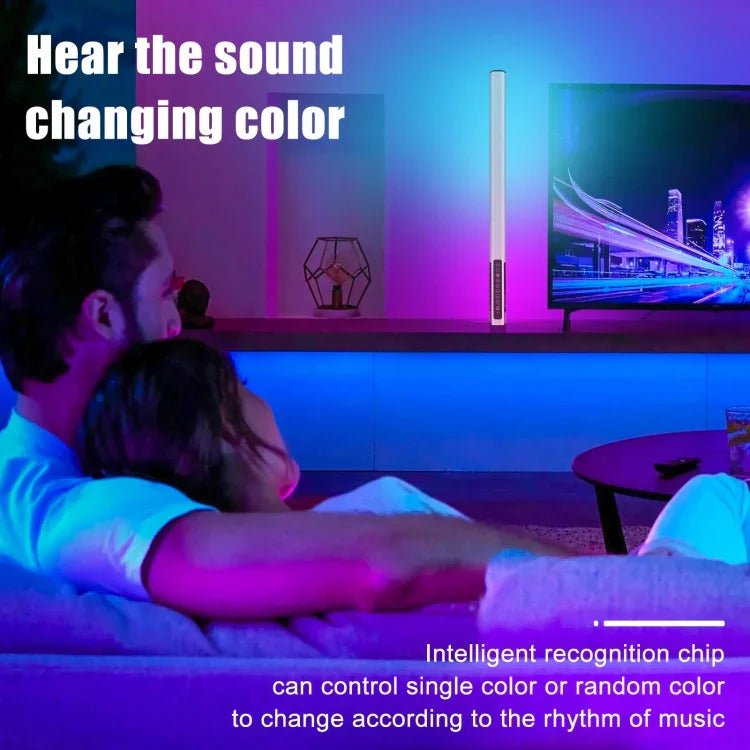 LUXCeO Mood1 85cm RGB カラフルな雰囲気リズム LEDスティック ハンドヘルド ビデオ写真用補助光 三脚付き、85cm 三脚付き