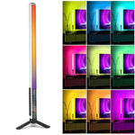 LUXCeO Mood1 50cm RGBカラフル雰囲気リズムLEDスティック ハンドヘルド ビデオ写真用補助光 三脚付き、50cm三脚付き