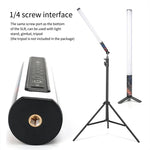 LUXCeO Mood1 50cm RGBカラフル雰囲気リズムLEDスティック ハンドヘルド ビデオ写真用補助光 三脚付き、50cm三脚付き