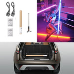 LUXCeO Mood1 50cm RGBカラフル雰囲気リズムLEDスティック ハンドヘルド ビデオ写真用補助光 三脚付き、50cm三脚付き