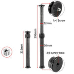 BEXIN P262C 235mm-396mm 三脚延長ポール カーボンファイバー センターポール 三脚エクステンダー、P262C