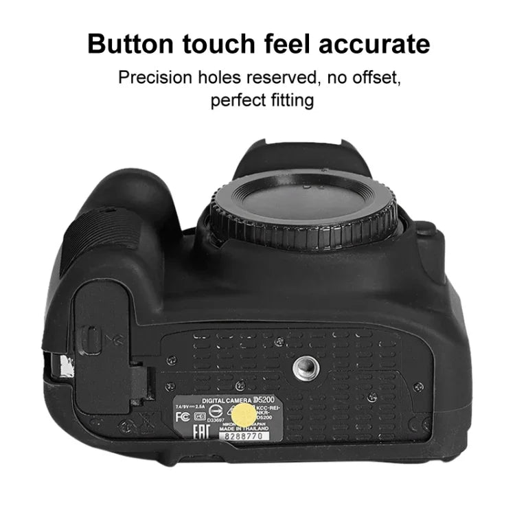 ニコン D5200用 ソフトシリコン保護ケース、ニコン D5200用
