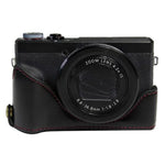 1/4インチネジ PUレザー カメラハーフケースベース Canon G7 X Mark III / G7 X3用、Canon G7 X Mark III / G7 X3用、Canon G7 X Mark III用