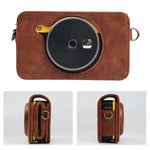 Kodak Mini Shot2 Retro / C210R instax用 フルボディカメラ PUレザーケース バッグ ストラップ付き、Kodak Mini Shot2 Retro / C210R用