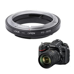 FD-EOS レンズマウントステッピングリング Canon FDレンズからEOS EFレンズ用、FD-EOS