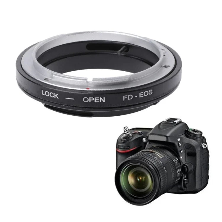FD-EOS レンズマウントステッピングリング Canon FDレンズからEOS EFレンズ用、FD-EOS