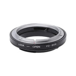 FD-EOS レンズマウントステッピングリング Canon FDレンズからEOS EFレンズ用、FD-EOS