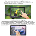 FEELWORLD F5 Pro V4 6インチ タッチスクリーン DSLRカメラフィールドモニター 3D LUT 4K HDMI 入出力 チルトアーム、F5 Pro V4
