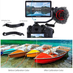 FEELWORLD F5 Pro V4 6インチ タッチスクリーン DSLRカメラフィールドモニター 3D LUT 4K HDMI 入出力 チルトアーム、F5 Pro V4